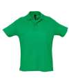 11342 Summer II Cotton Piqué Polo Shirt Kelly Green colour image